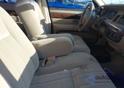 2005 Mercury Grand Marquis Gs из США, поврежденный, VIN 2MEFM74W15X653756